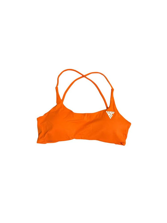 Backless sports bra - Orange